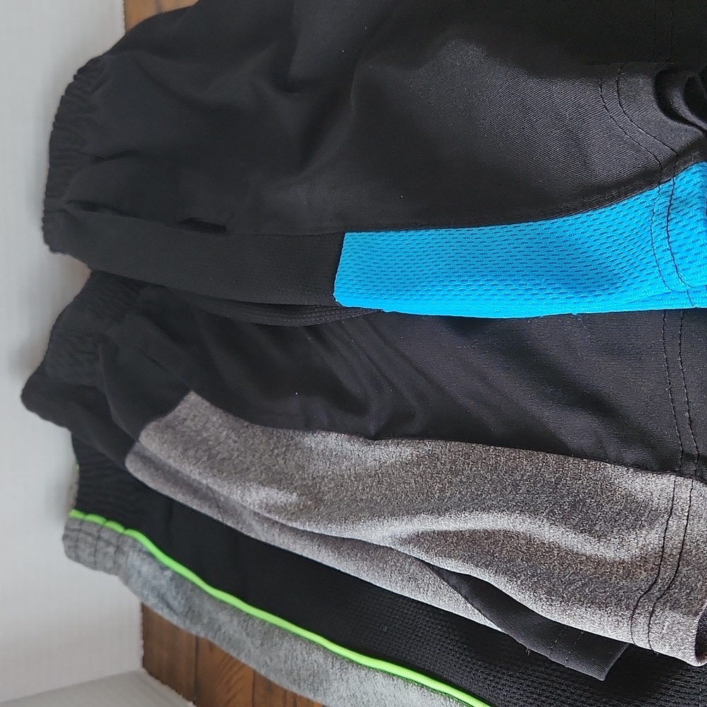 Kids Multi-Color Athletic Shorts Size 8-10 Medium Set Of 3